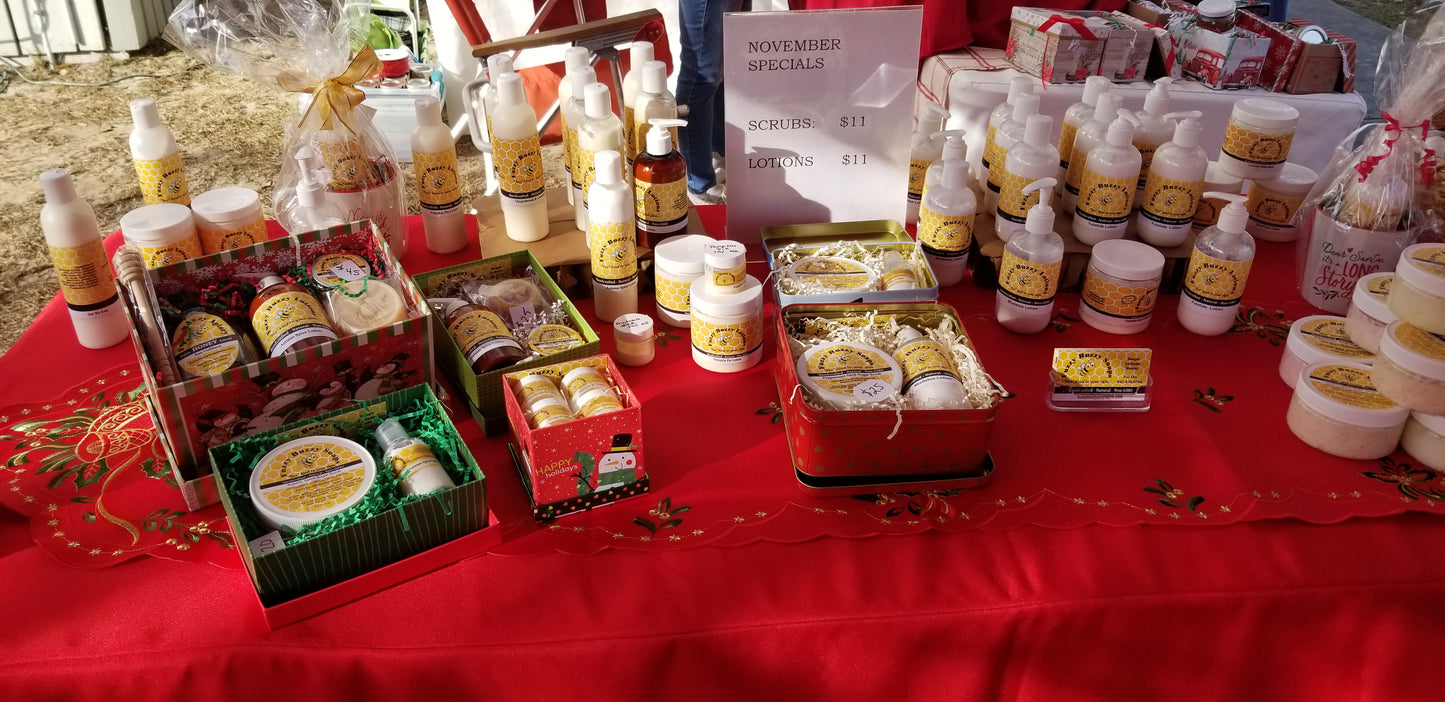 Gift packaging with purchases