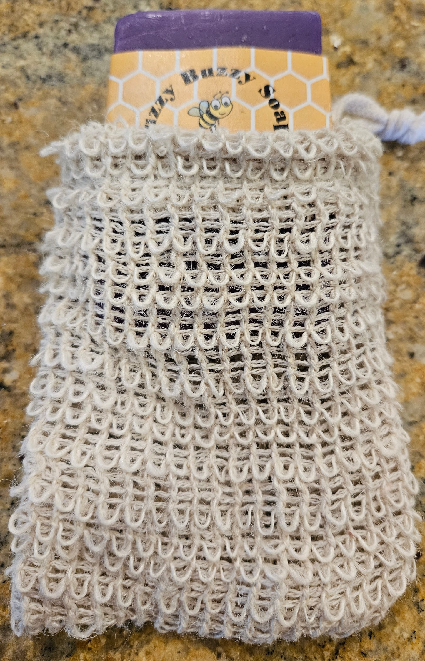 soap bag, organic sisal